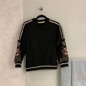 LAST CHANCE! Black and gold sweater